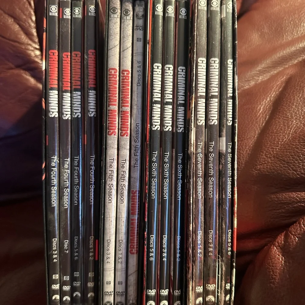 Criminal minds dvd set.